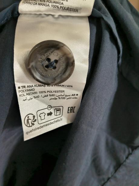 Marco polo prechodná tmavo modrá parka m-l, marc o´polo,m