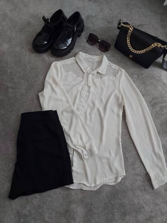 Biela blúzka, reserved,m