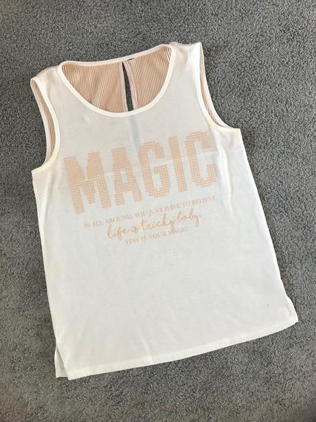 Bielozlaté tričko, m