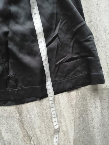 Čierne šaty marini, v38-40,hodvábny polyester, l