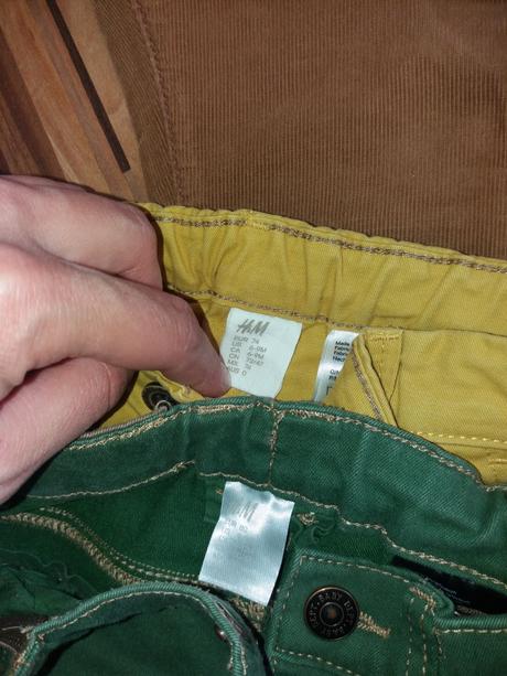 Nohavice, h&m,74