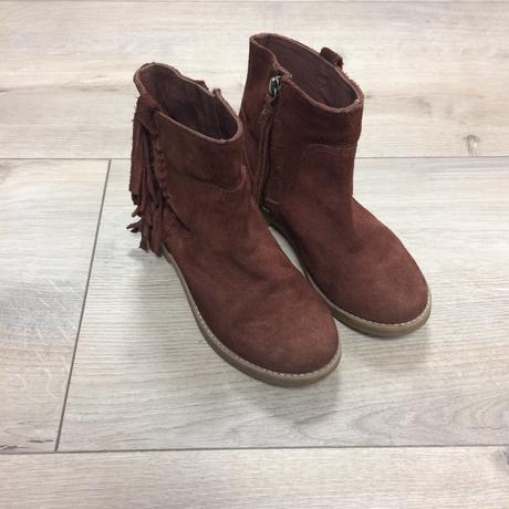 Čižmy prechodné dievčenské zara č.32, vd -20,5cm, zara,32
