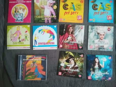 Cd rozprávky, pesničky rôzne,