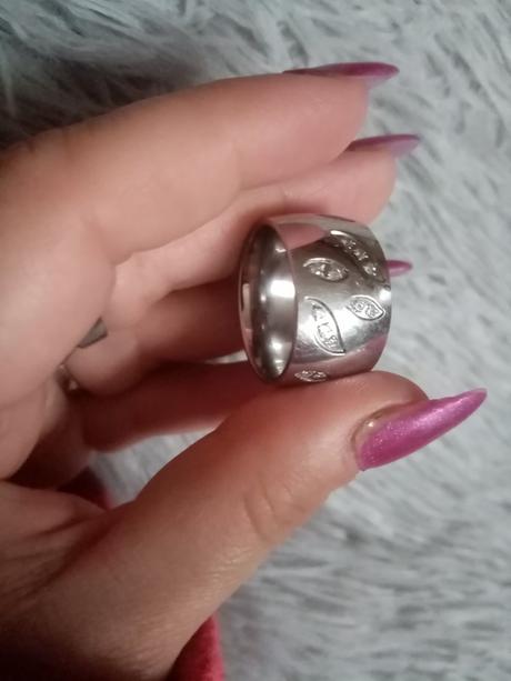 Chirurgická oceľ prsteň 56,