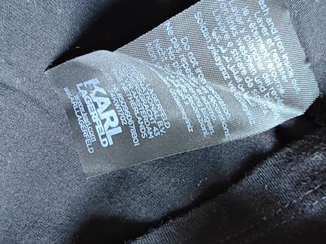 Karl lagerfeld originál moderné štýlové trendy tri, xs