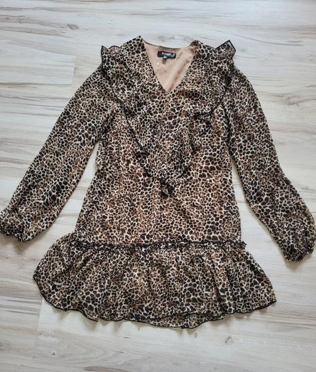 Leopardie šaty, tunika, m