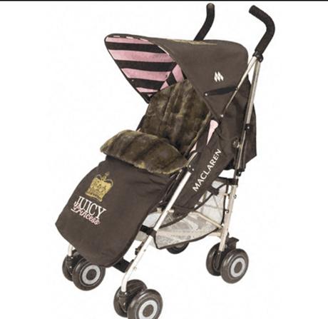 Komplet kočík maclaren juicy couture plus fusak, maclaren,maclaren techno xt