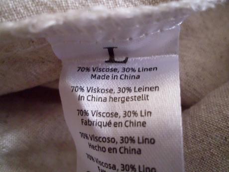 Širšie letné s ľanom, m