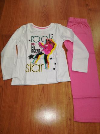 Barbie bavlnene pyzamko, disney,128