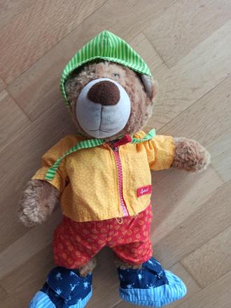 Plyšový obliekaci macík,