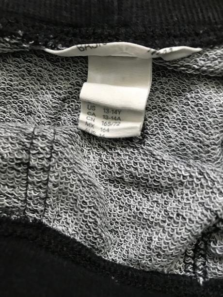 Teplakove kraťasy 13-14 rokov, h&m,164