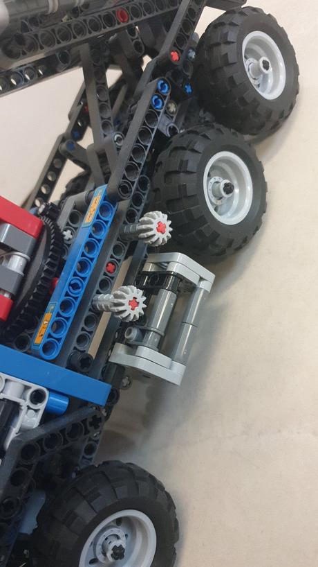 Skladačka - na chlp ako lego terénny náklaďák 8273,