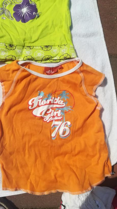 Letný balík 9 ks pre dievčatá, 104–116