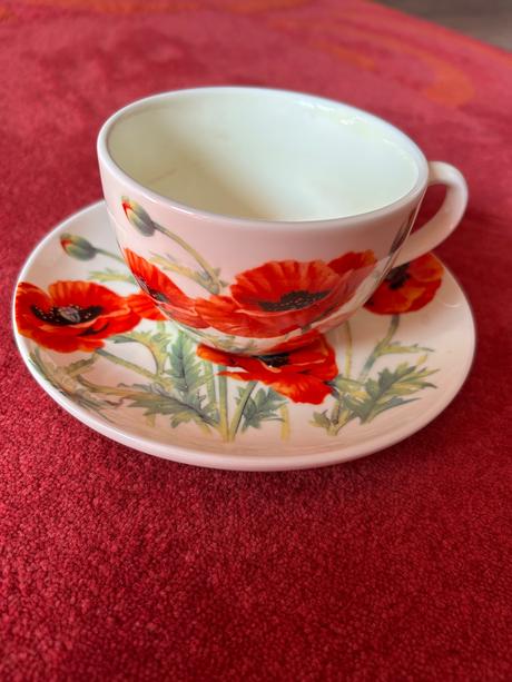 Čajova súprava vlčie maky, 