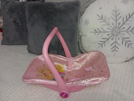 Prenosná vanička, vajíčko autosedačka pre bábiky,