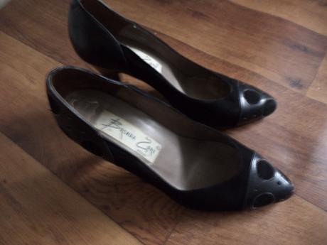 Damske čierne lodičky, 37