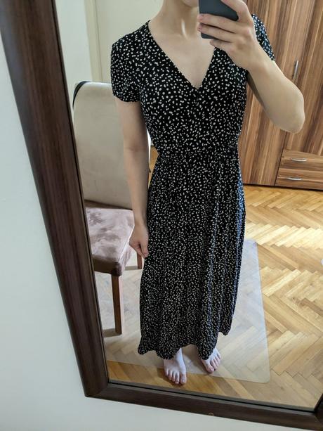 Bodkované šaty, sinsay,xs