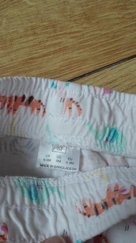 Tenke teplaciky bavlnene 2ks, f&f,74