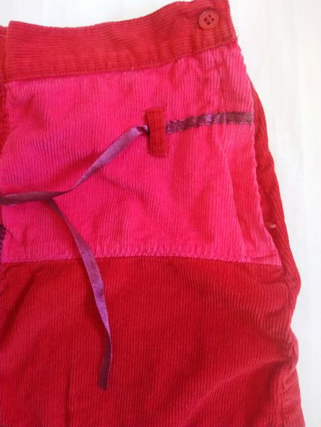 Červene farebná sukňa chiboogi, h&m, 122-128 cm, h&m,128