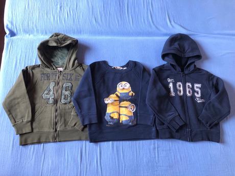 Chlapcenske mikiny 3ks, 104