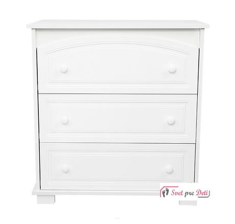 Komoda s prebaľovacím pultom, megan,