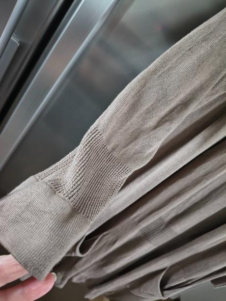 Ľahký letný sveter s prímesou ľanu s-m, m