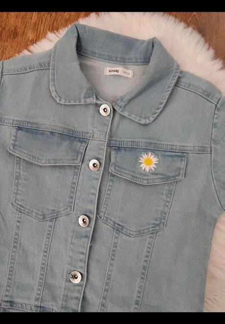 Denimové šaty, sinsay,158