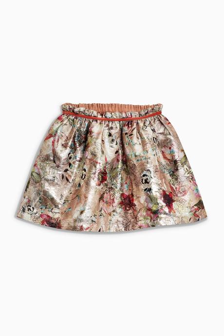 Sviatočná žakárová sukňa next uk, next,128 / 146 / 152