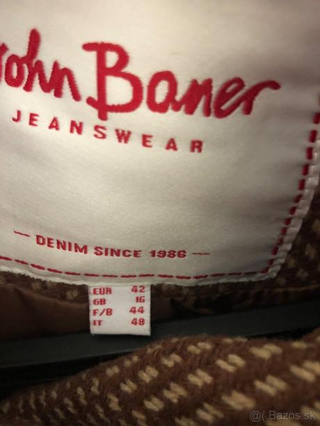 Krátky kabát s vlnou melirovany pc 54e, bonprix,42