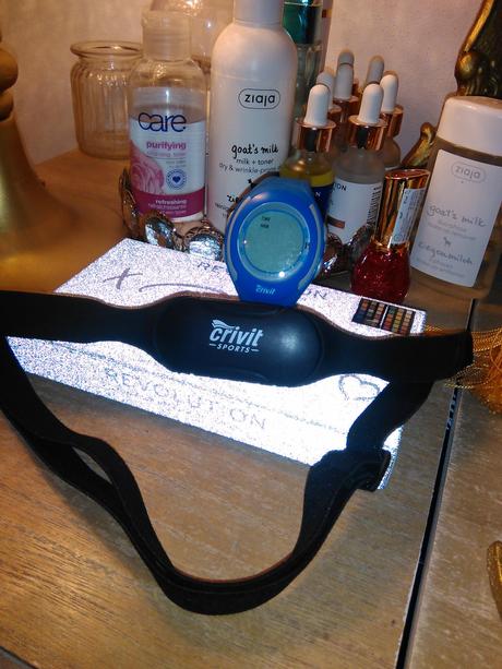 Hodinky na sport s pulzometrom crivit, 