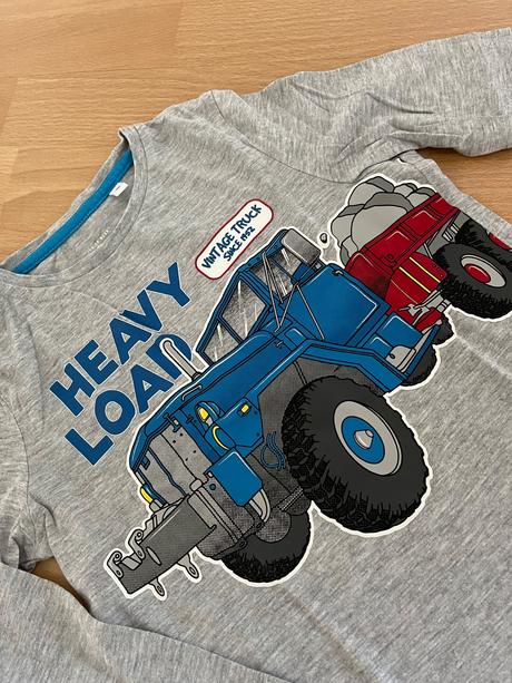 Tričko s traktorom, c&a,116