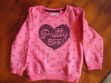 Ružová mikina - nenosená v. 110, palomino,110