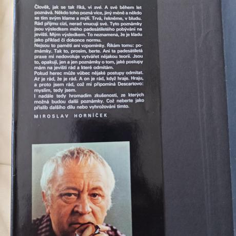 Poznamky o divadle-m.horniček,