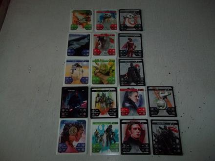 Star wars kartičky z kauflandu.,