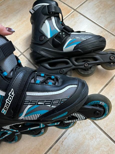 Kolieskové korčule, zealot,35