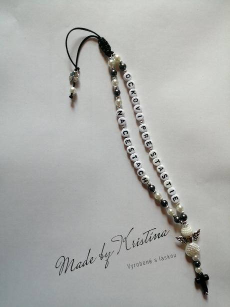 Talizman/ruženec do auta, 