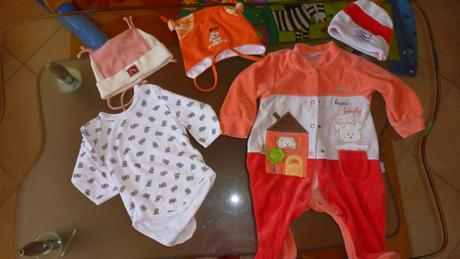 Veselý balíček pre dievčatko 3-6 mesiacov, 68–80