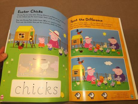 Peppa pig happy easter sticker activity nau22,