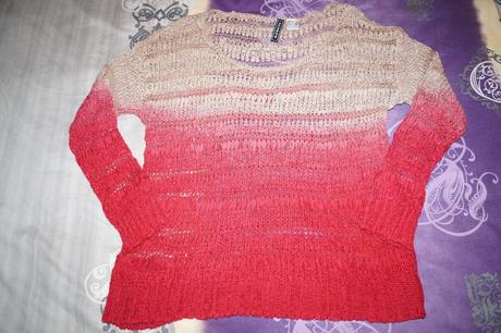 Dierkovany pulover rainbow, 40