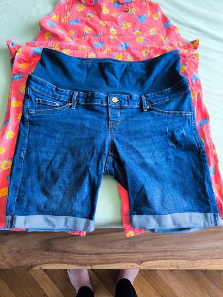 Letné tehotenské šortky, naf naf,44