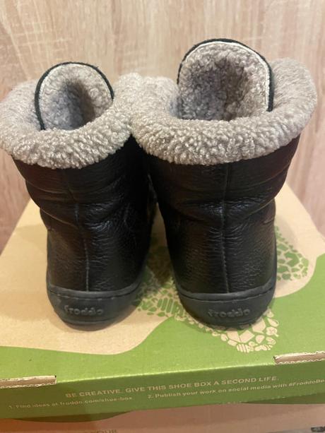 Zimné barefoot topánky froddo, froddo,32