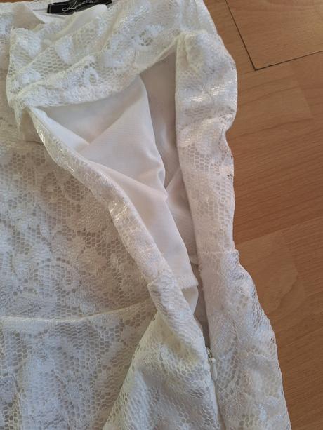 Elegantný čipkovaný top, xs