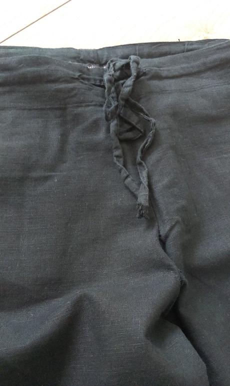 Nenosené plátené nohavice, 38