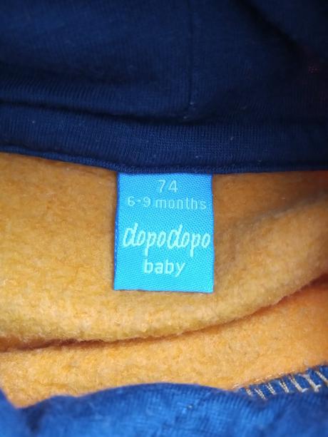 Mikina s kapucňou, dopodopo,74