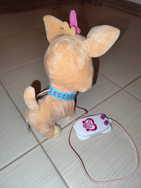 Interaktívny plyšový psík chi chi love, 