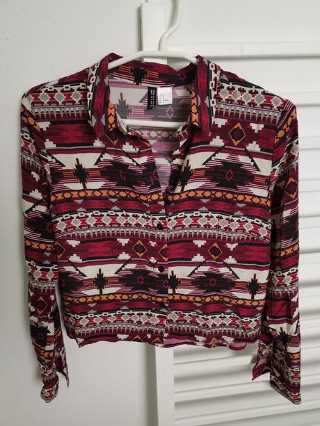 Košeľa vzorovaná, h&m,m
