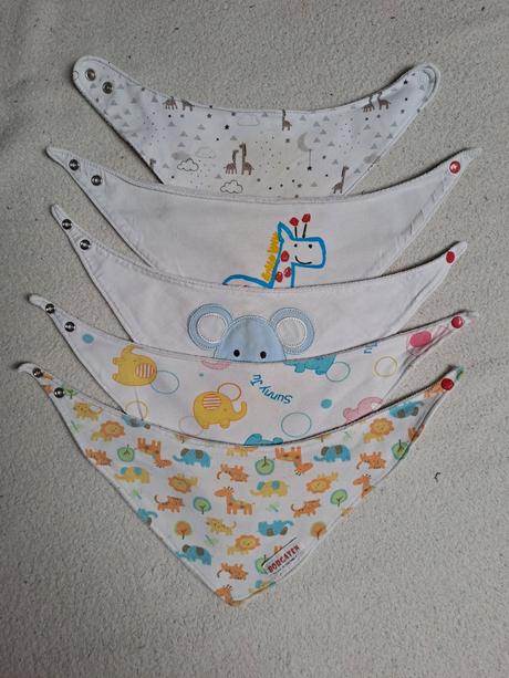 5 ks slintáčiky podbradníky, 