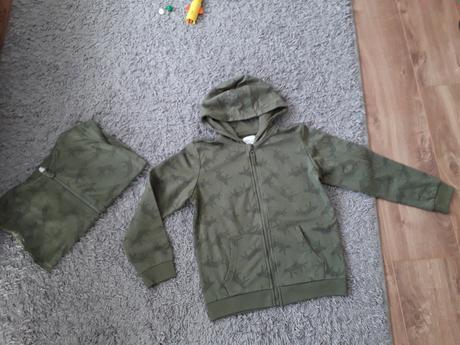 Zelene mikiny na zips, 134