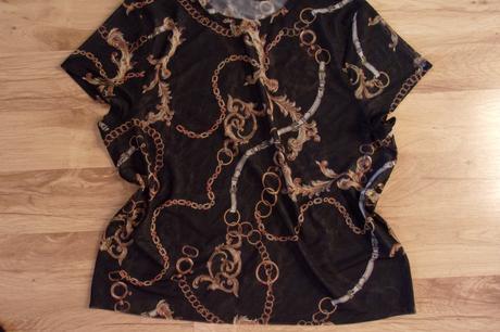 Ľahké tričko, bershka,l