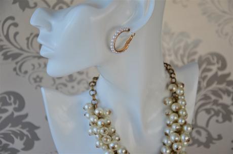 Perličkové náušnice,